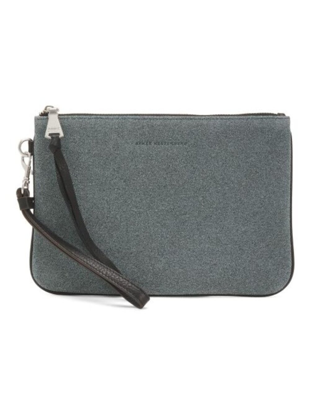 AMERICAN LEATHER CO. Midtown Denim Wristlet Pouch